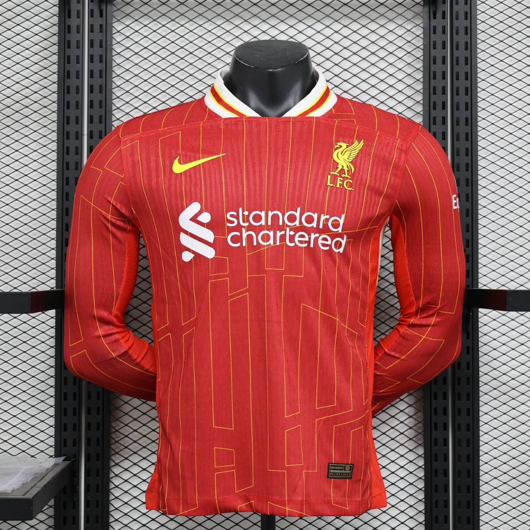 Liverpool home kit long sleeve on sale