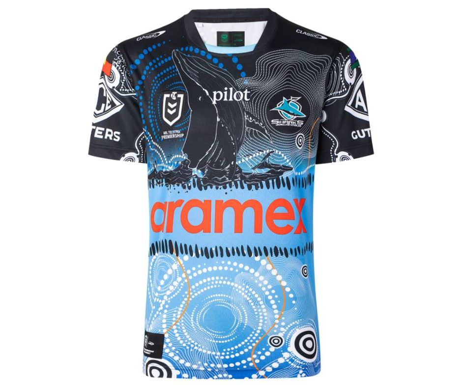 Cronulla Sutherland Sharks 2025 Indigenous Jersey
