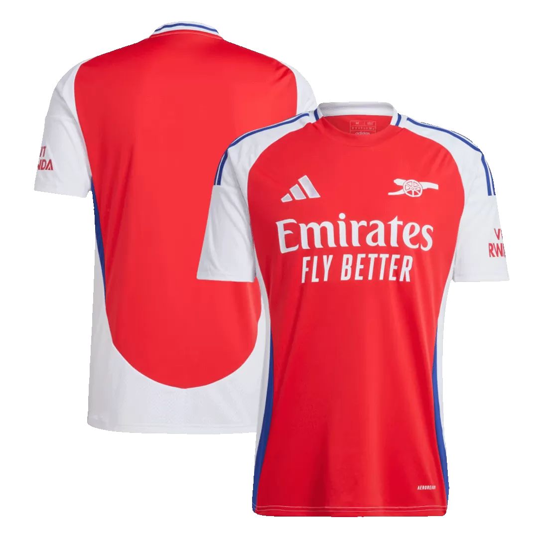 Arsenal Gunners 2024/25 Ødegaard #8 Home Jersey Shirt