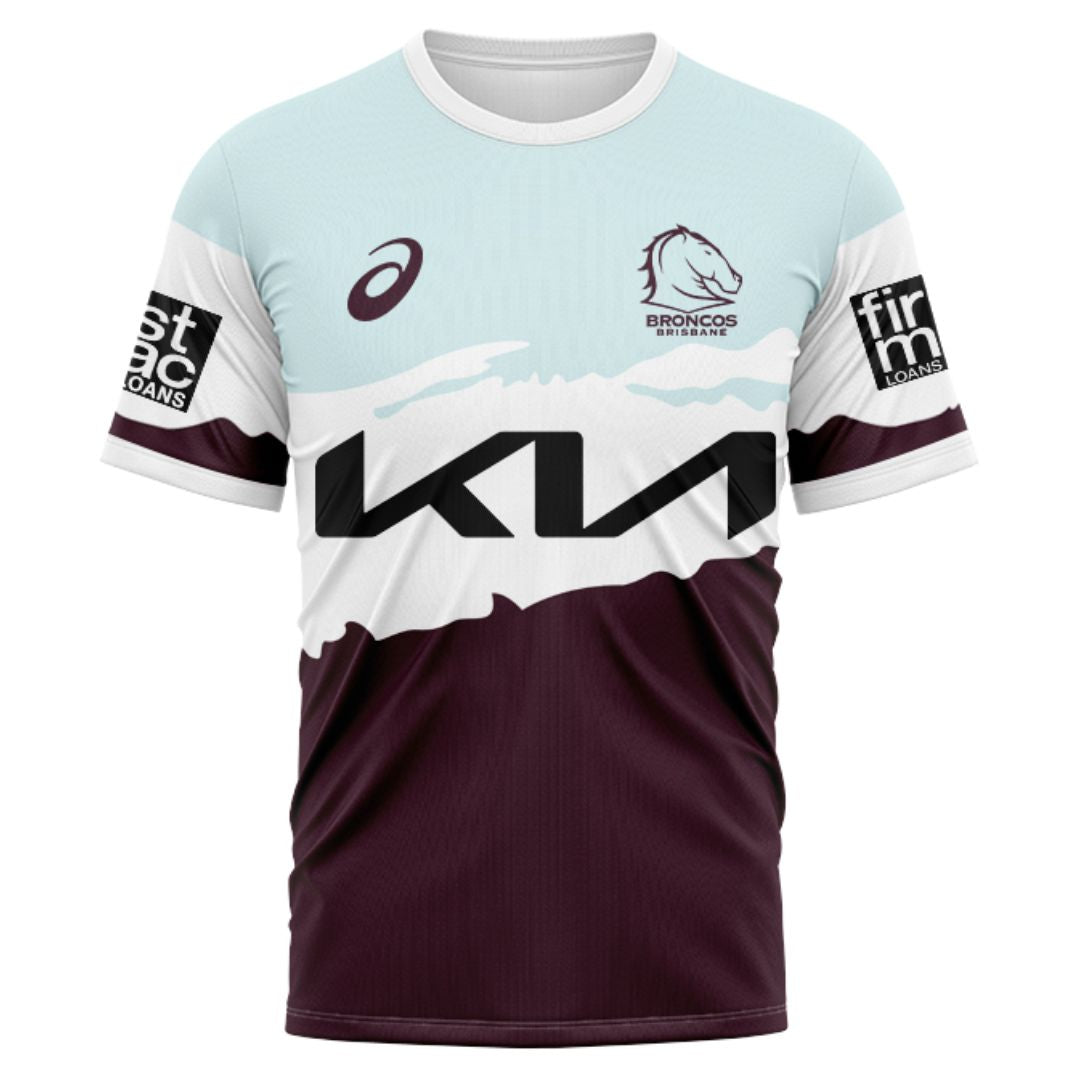 Brisbane Broncos 2024 Captains Run Jersey