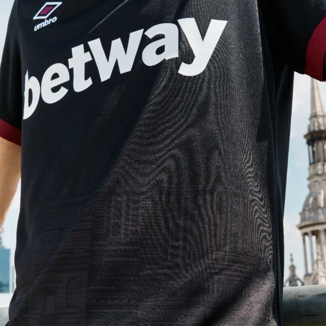 West Ham United 2024/25 Away Jersey Shirt (Add Your Own Name & Number)