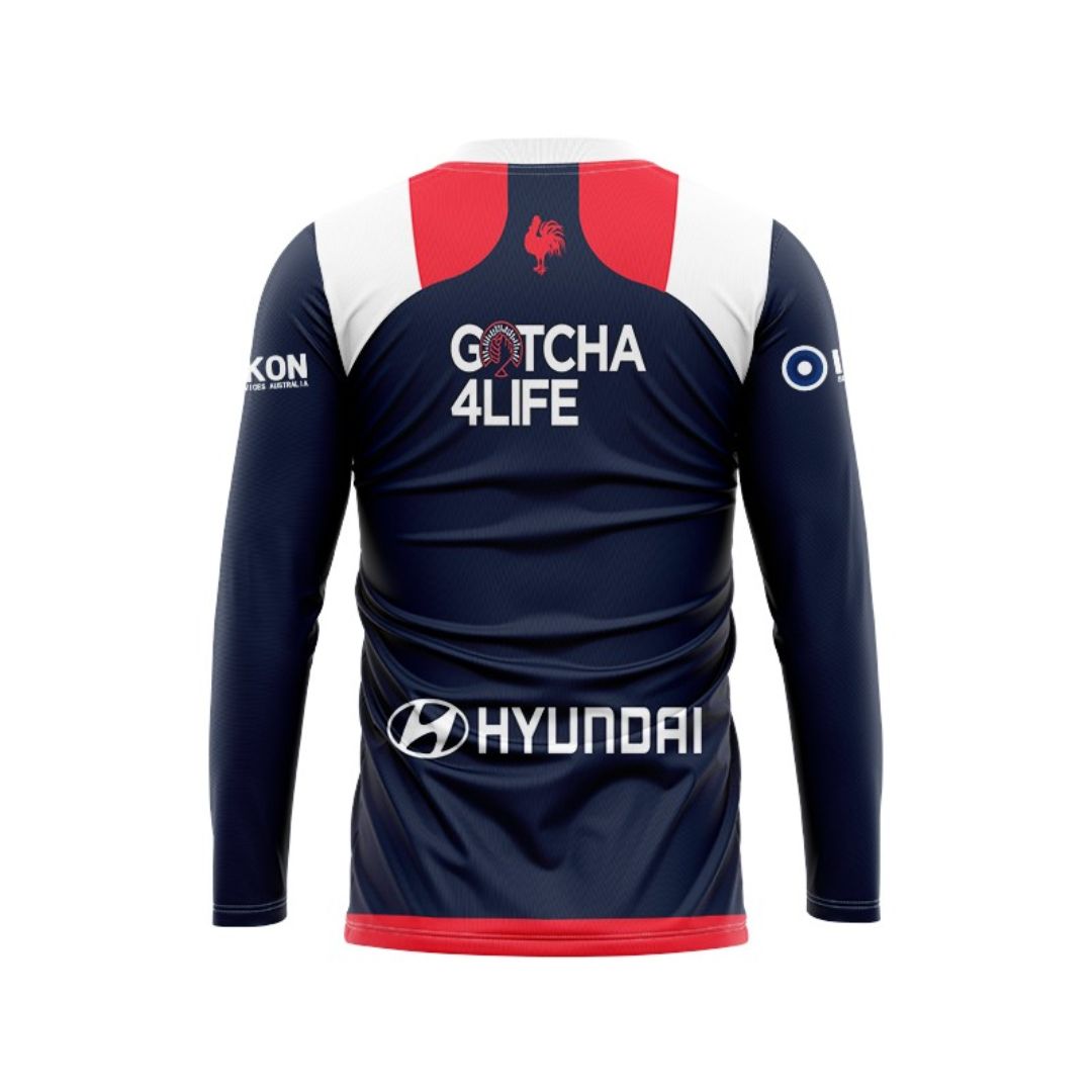 2024 Sydney Roosters Long Sleeve Home Shirt