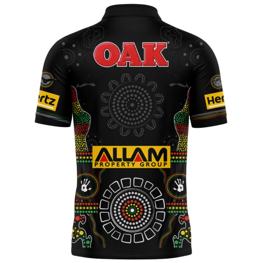 Penrith Panthers 2025 Indigenous Polo Shirt
