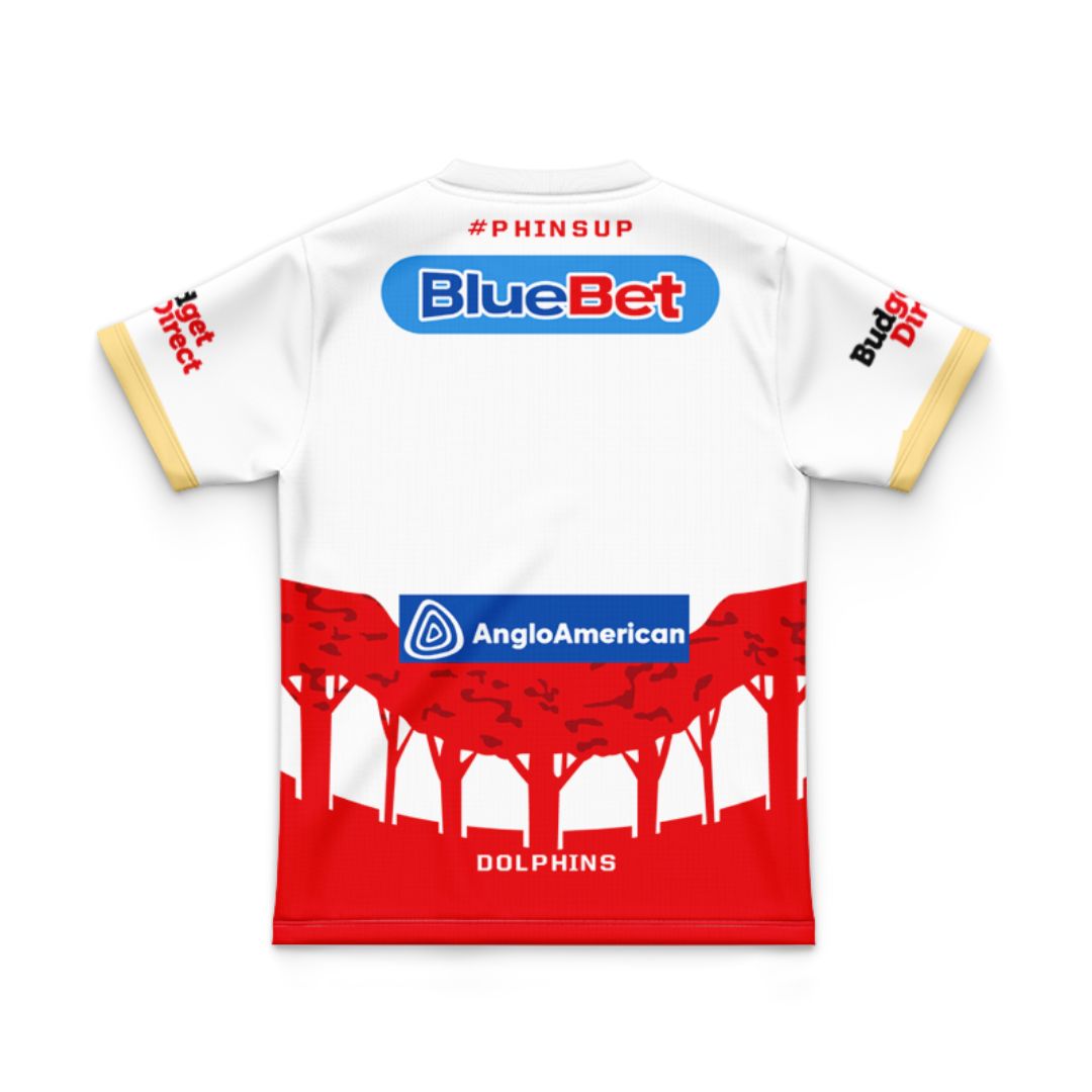 Redcliffe Dolphins 2024 Kids ANZAC Jersey