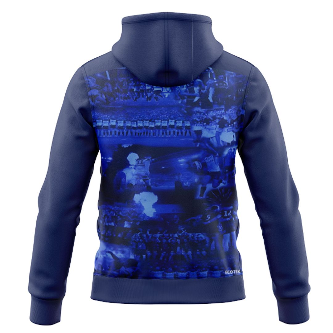 North Queensland Cowboys 2025 Warm Up Hoodie with Zipper
