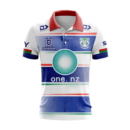 New Zealand Warriors 2024 Away Polo Shirt