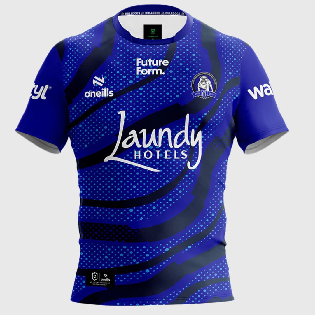 Canterbury Bankstown Bulldogs 2025 Blue Training Jersey