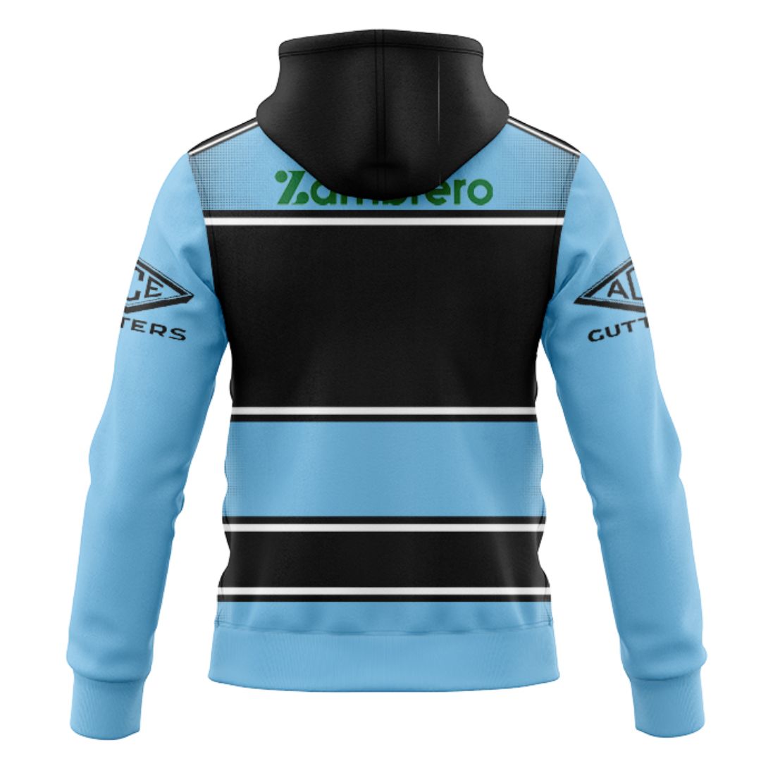 Cronulla Sutherland Sharks 2025 Warm Up Hoodie