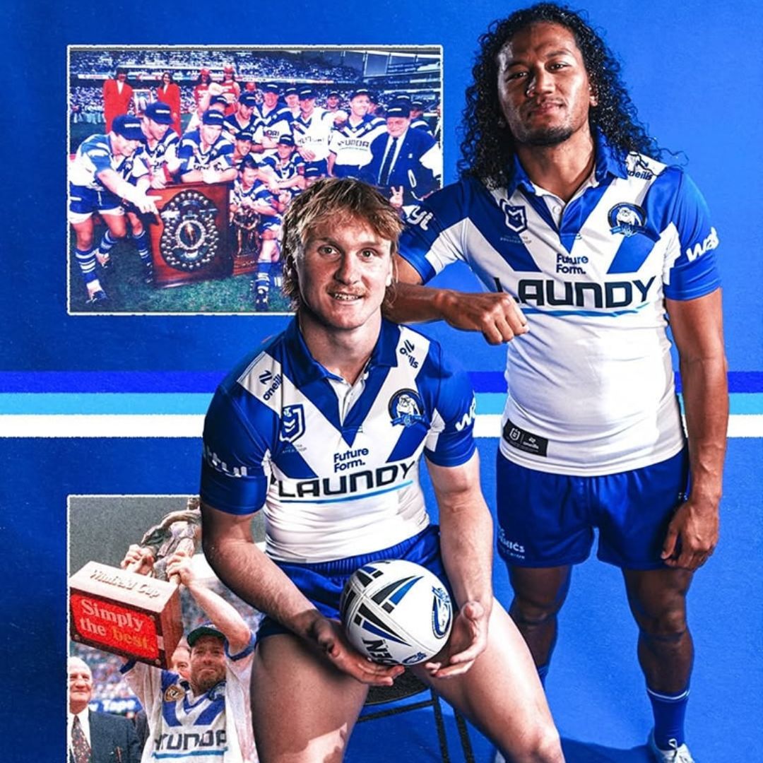 Canterbury Bankstown Bulldogs 1995 Heritage Jersey