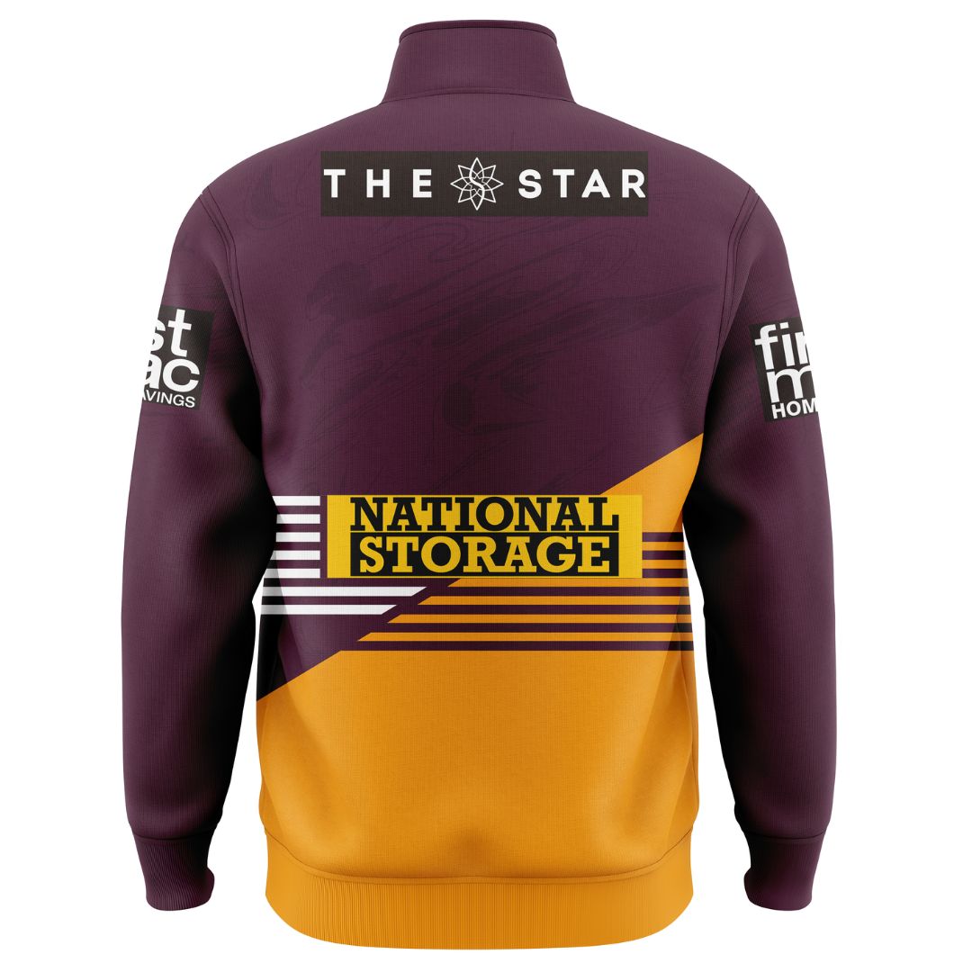 Brisbane Broncos 2024 Home Jacket with Zipper