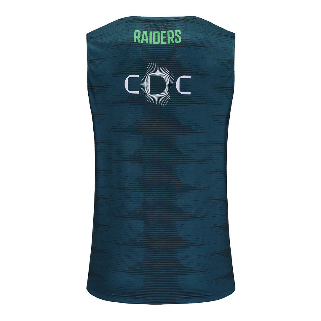 Canberra Raiders 2025 Jungle Training Singlet