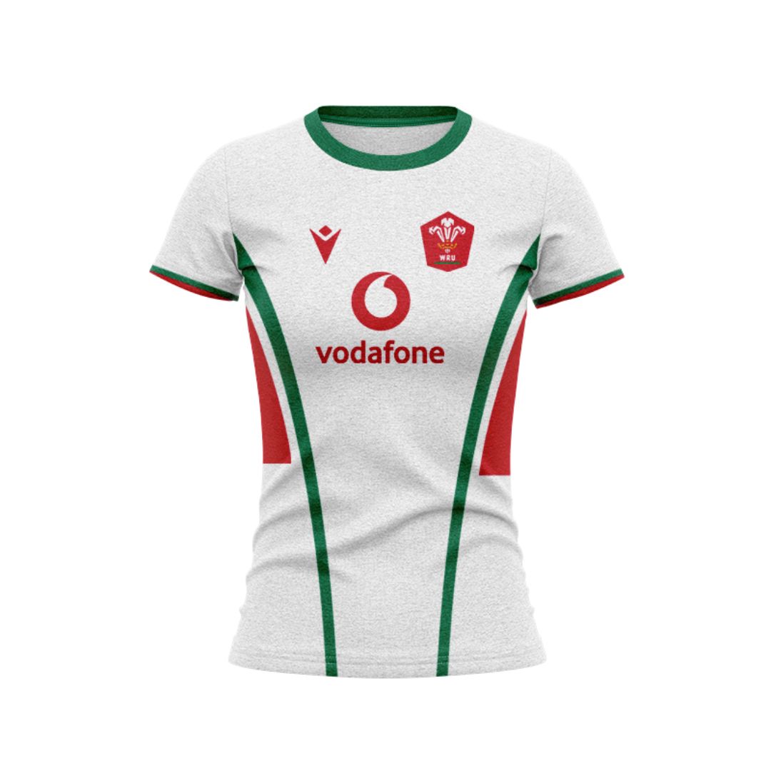 Wales Dragons Rugby 2024/25 Women's Away Match Jersey Shirt