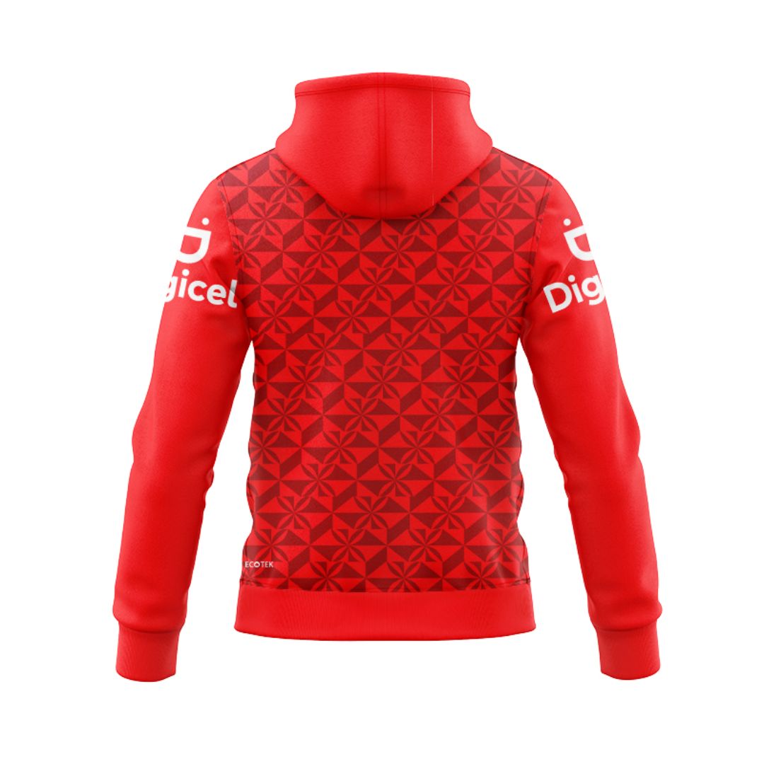 Mate Ma'a Tonga 2024 Rugby League Hoodie with Zipper