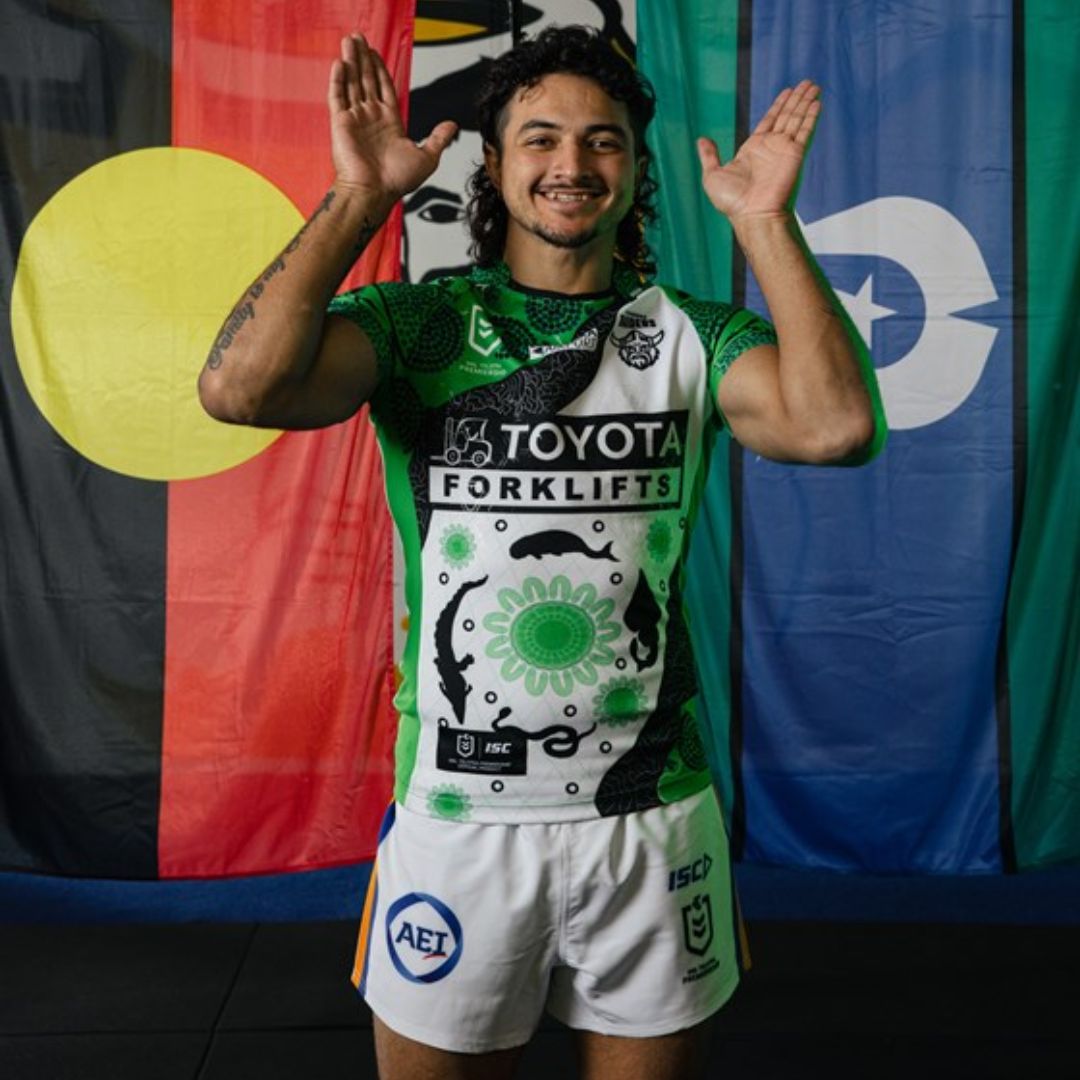 Canberra Raiders 2025 Indigenous Jersey