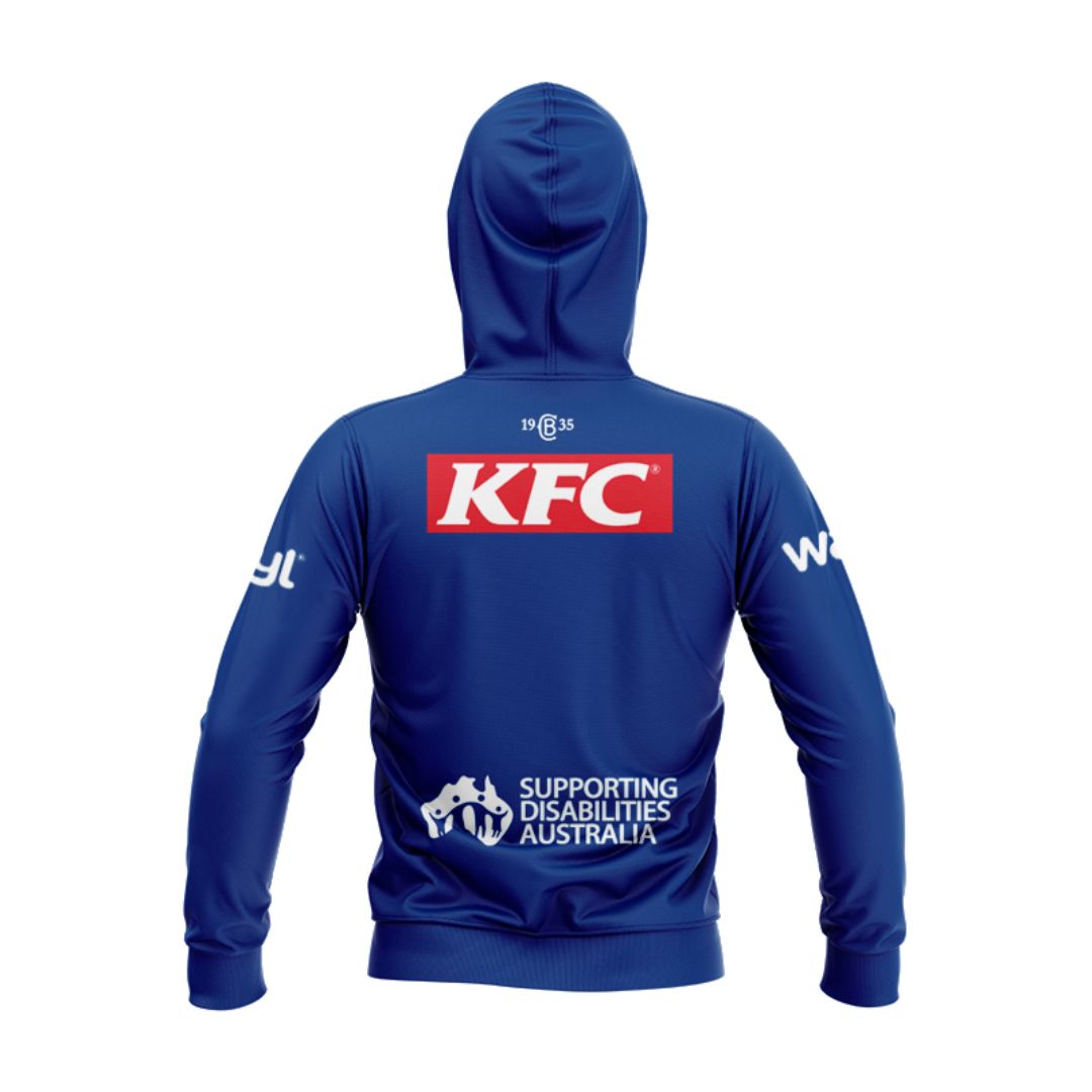 Canterbury Bankstown Bulldogs 2025 Away Hoodie with Zipper