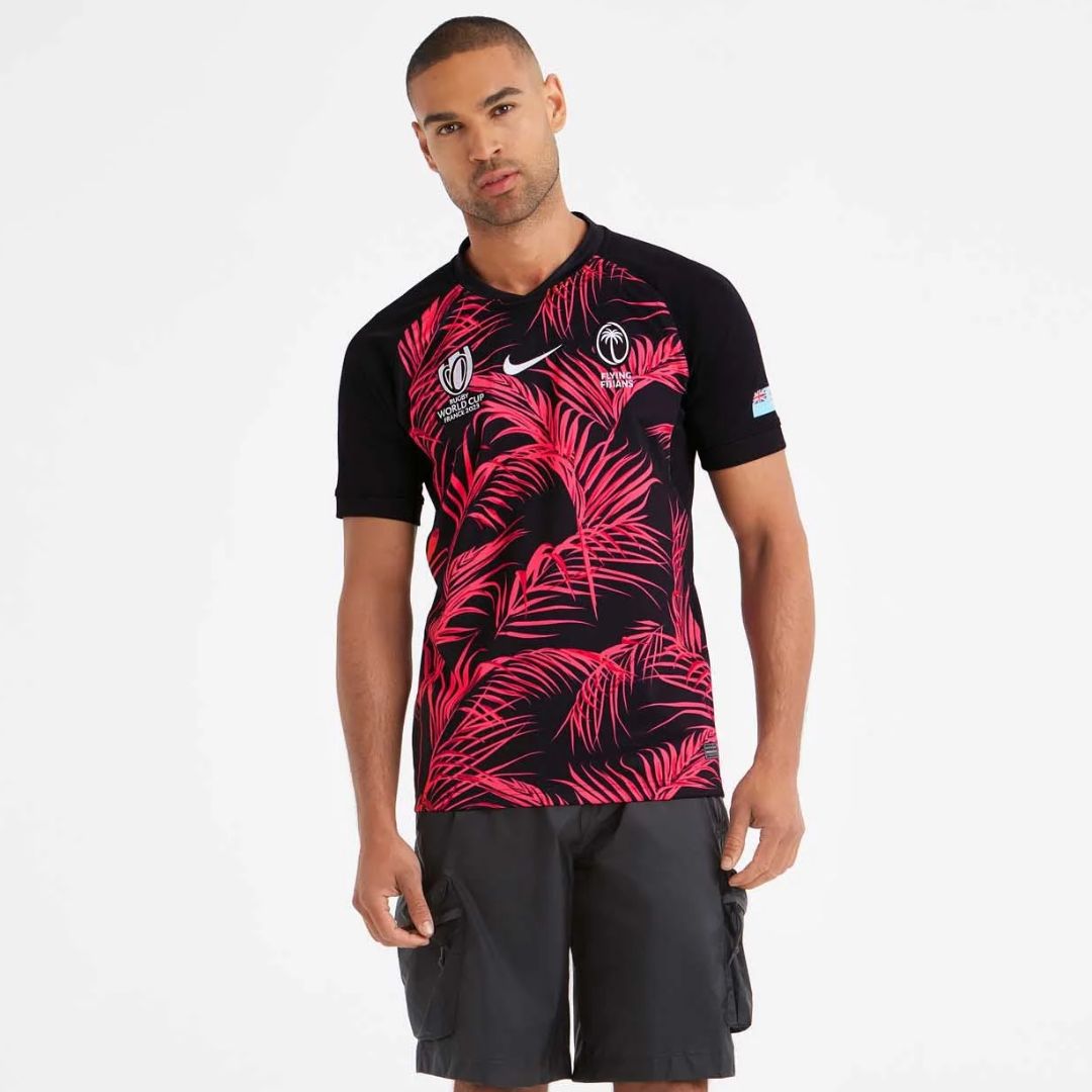 Fiji 2023 Rugby World Cup Away Stadium Jersey Shirt