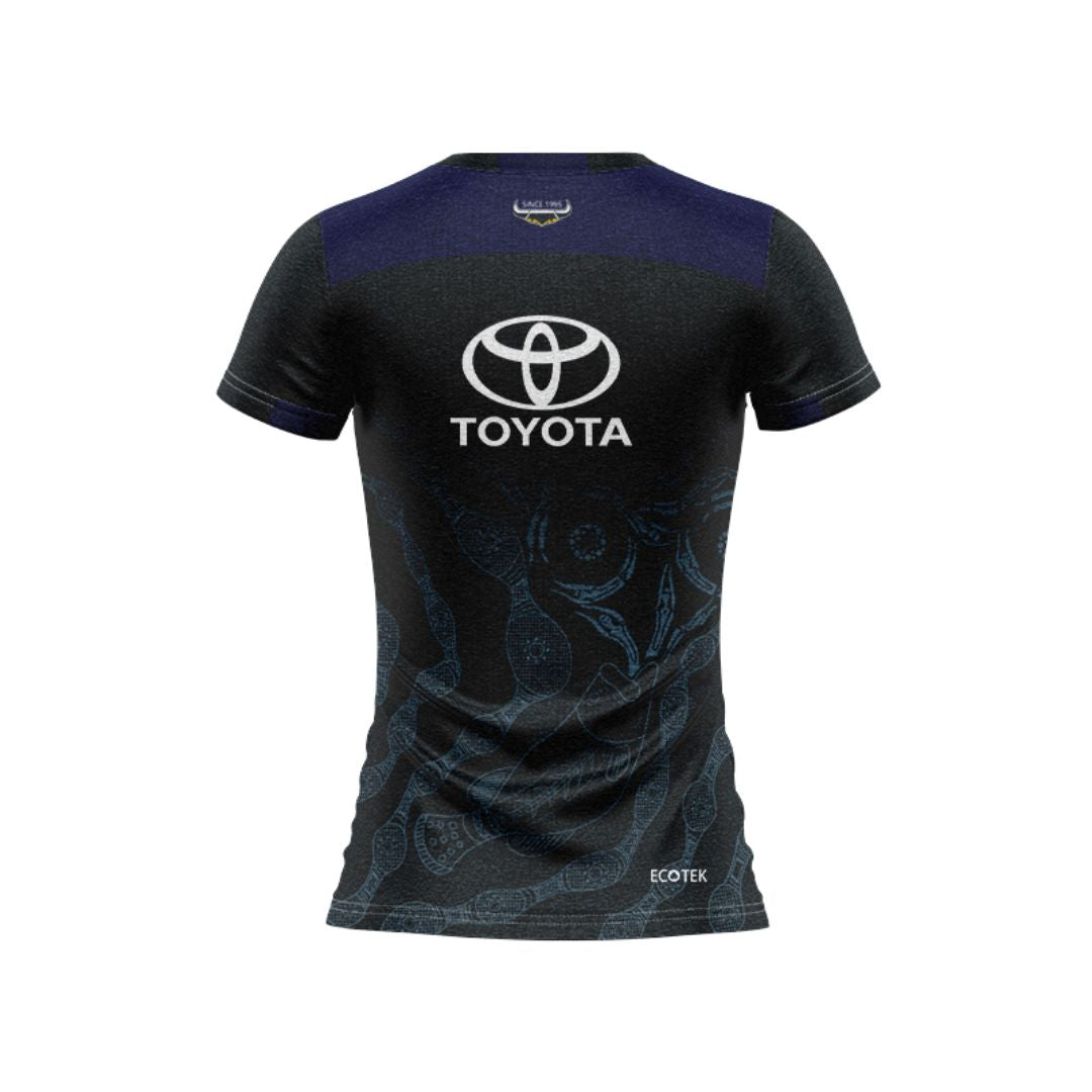 North Queensland Cowboys 2024 Women's Indigenous Training Shirt