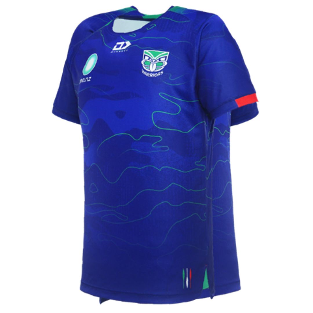 New Zealand Warriors 2024 Blue Training Jersey