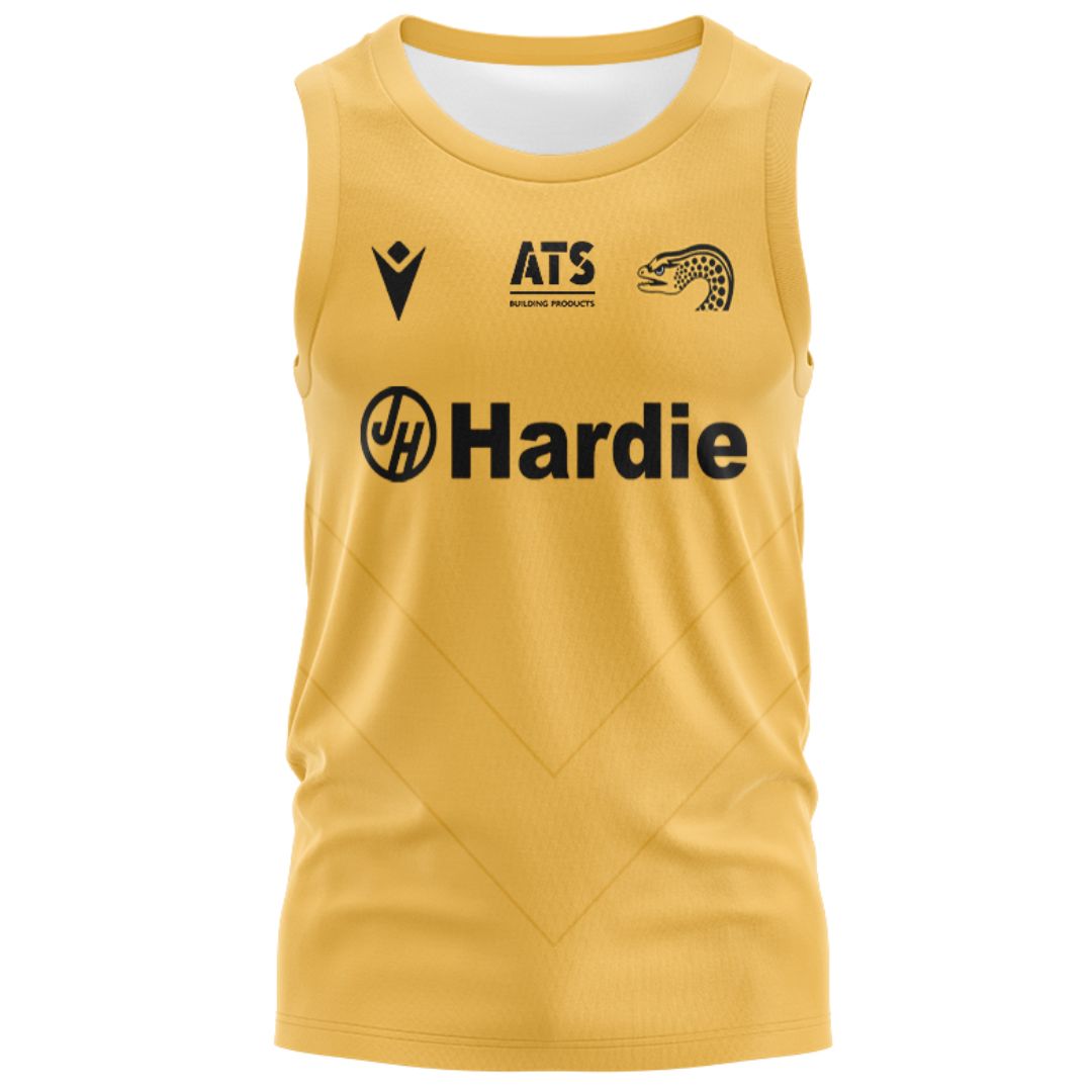 Parramatta Eels 2025 Gold Training Singlet