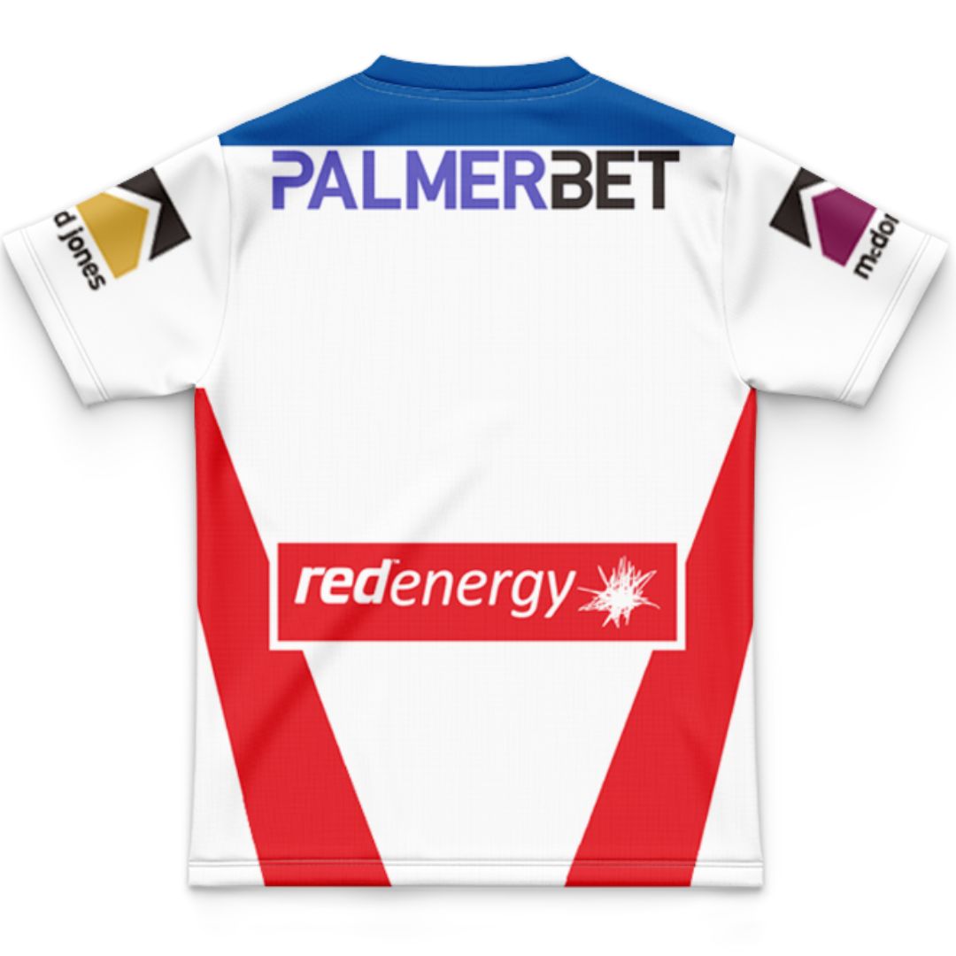Newcastle Knights 2025 Kids Away Jersey