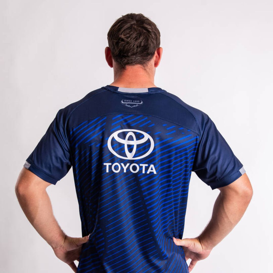North Queensland Cowboys 2024 Navy Blue Training Shirt