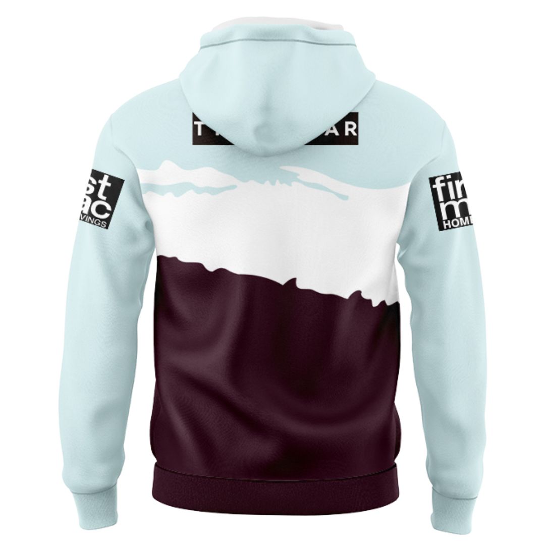 Brisbane Broncos Alternate Retro Hoodie with Zipper