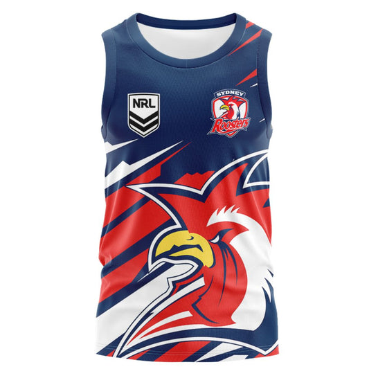 Sydney Roosters 2024 Ignition Fishing Singlet