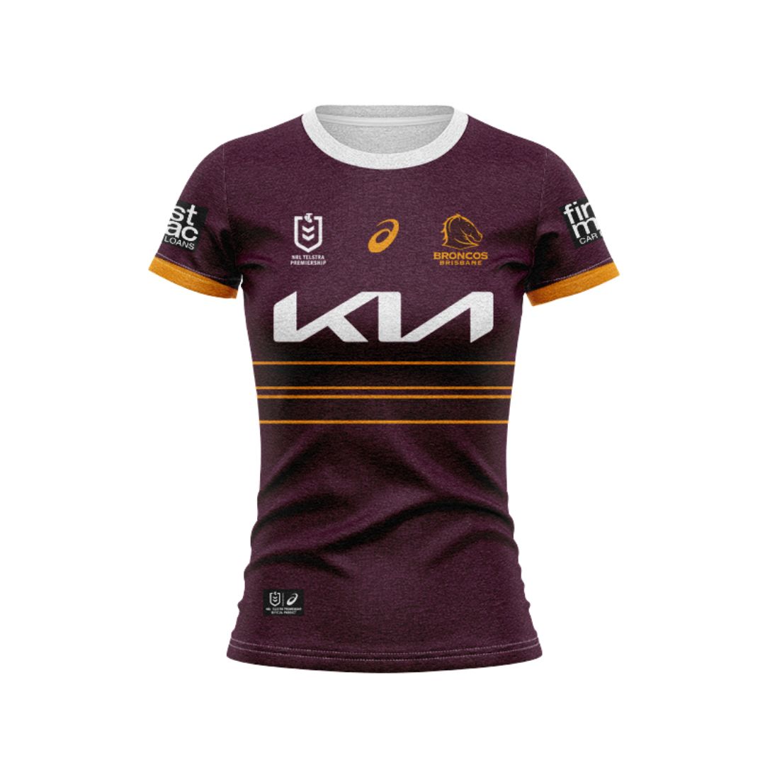 Brisbane Broncos 2025 Women's Home Shirt