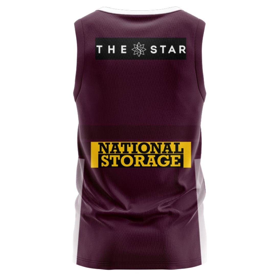 Brisbane Broncos 2025 Home Singlet