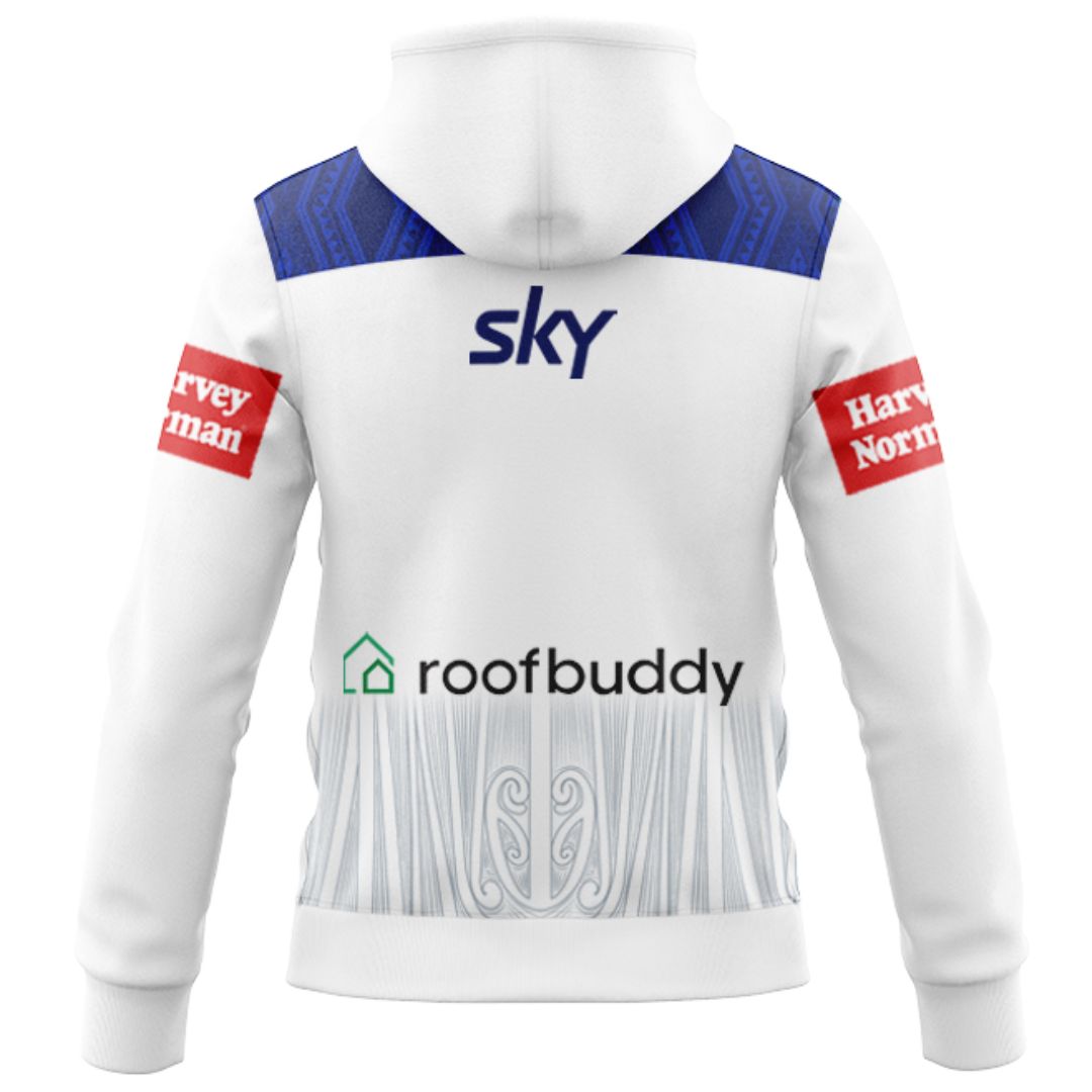 New Zealand Warriors 2025 Alternate Away Hoodie with Zipper
