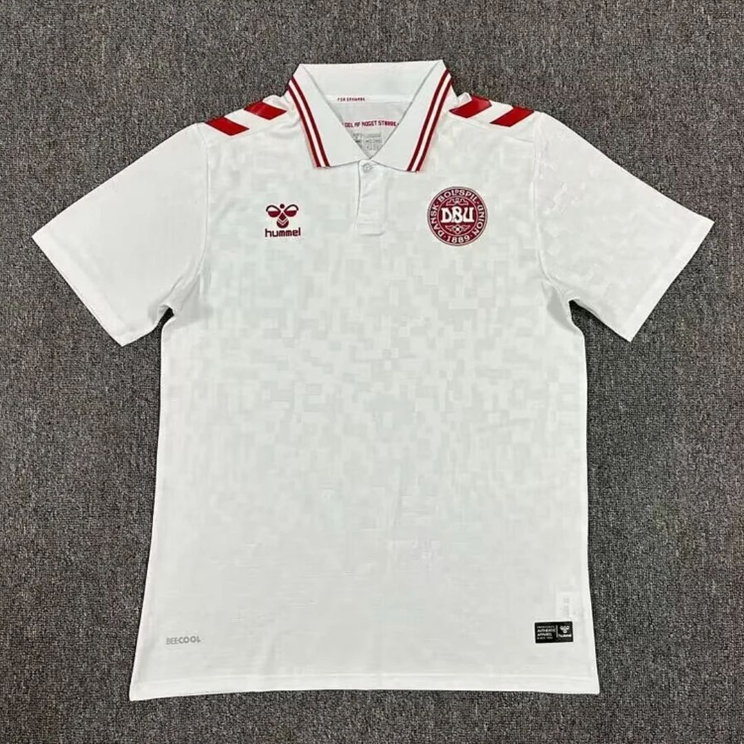 Denmark Euro 2024 Away Jersey Shirt