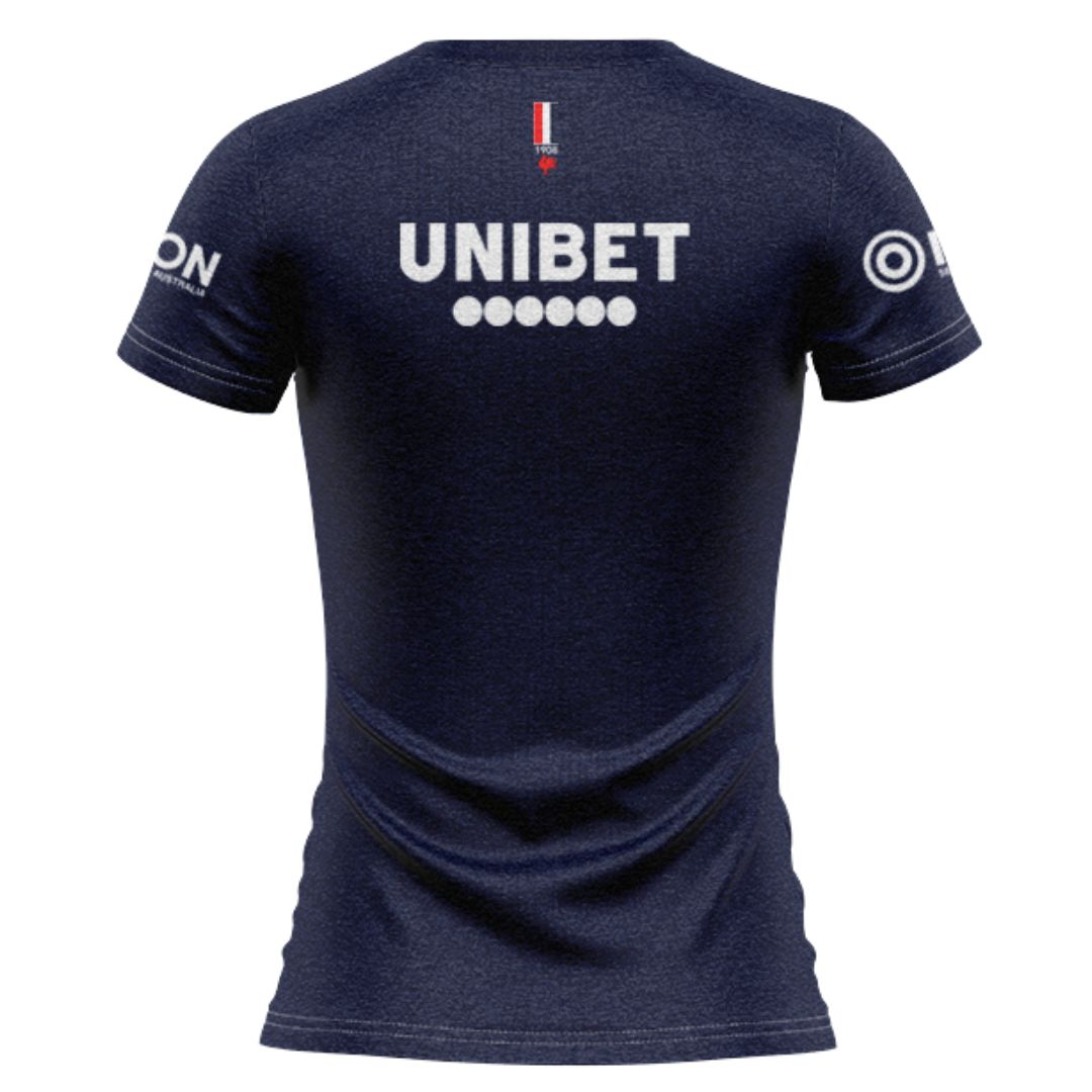Sydney Roosters 2025 Women's Navy Blue Training Shirt