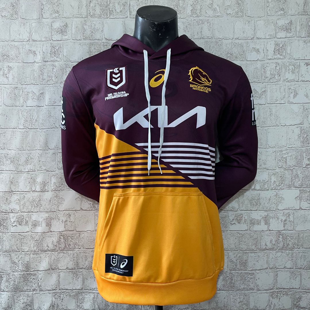 Brisbane Broncos 2024 Kids Home Hoodie