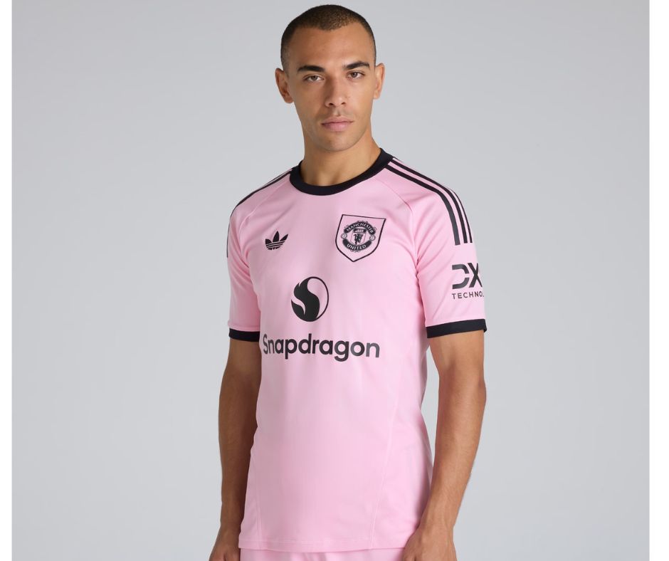 Manchester United 2025/26 Goalkeeper Pink Jersey Shirt Kit # 6
