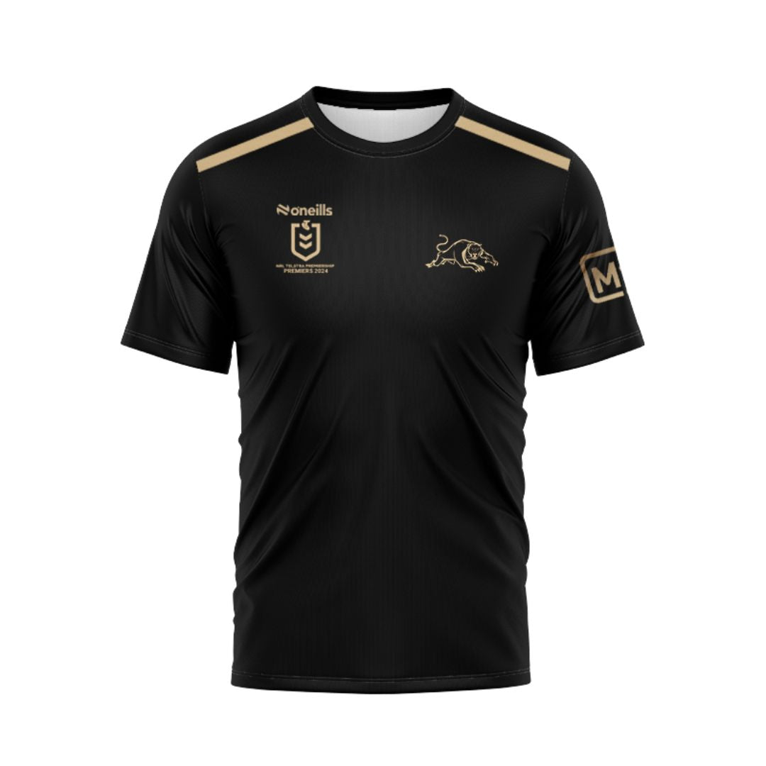 2024 Penrith Panthers Premiers 4 In a Row Black Jersey
