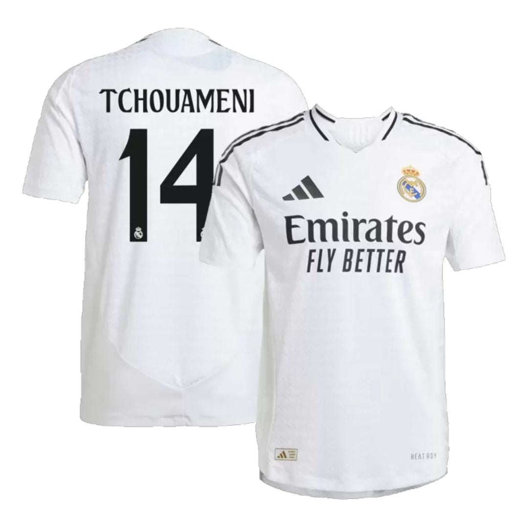 Real Madrid 2024/25 Tchouameni #14 Home Jersey Shirt