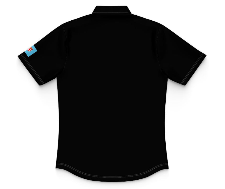 Fiji 2023 Rugby World Cup Away Stadium Kids Polo Shirt