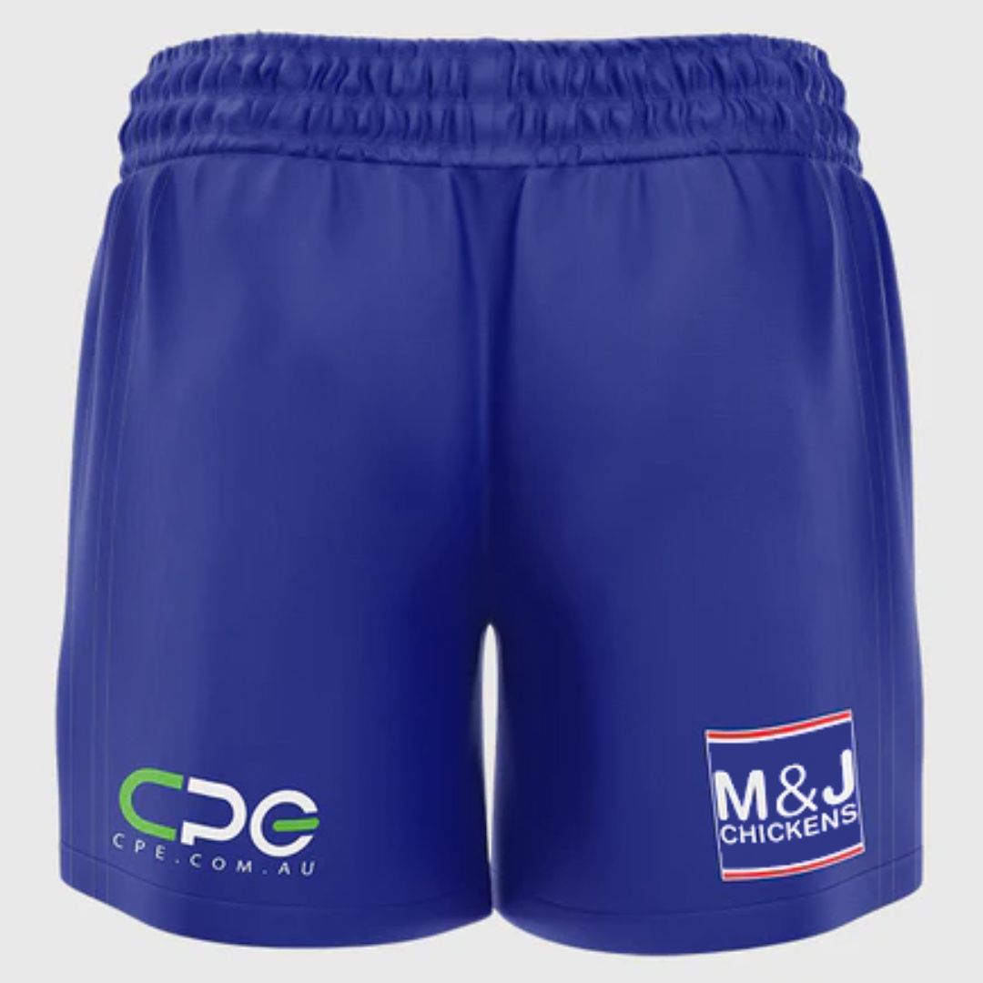 Canterbury Bankstown Bulldogs 2025 Long Gym Home Shorts