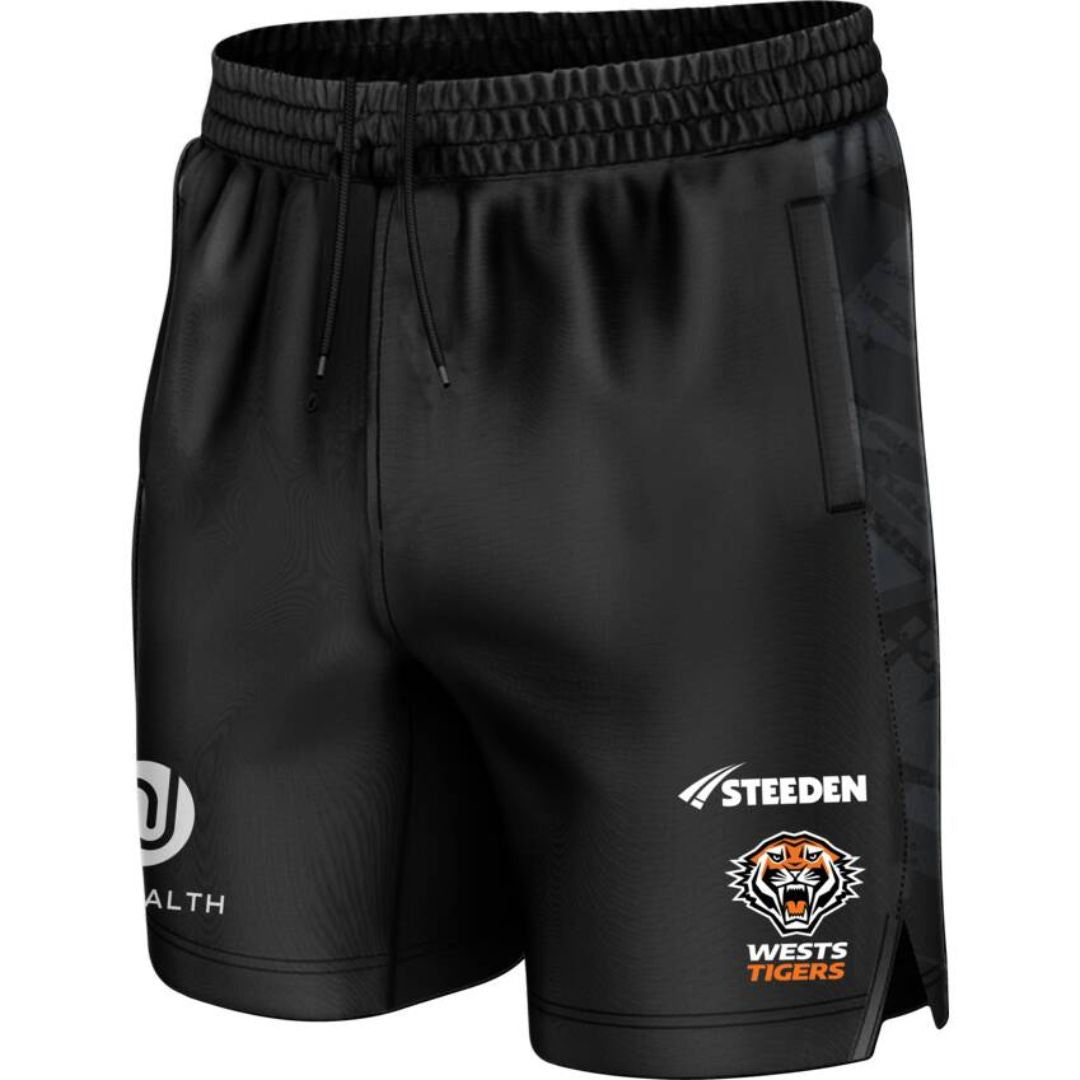 Wests Tigers 2025 Home Training Shorts