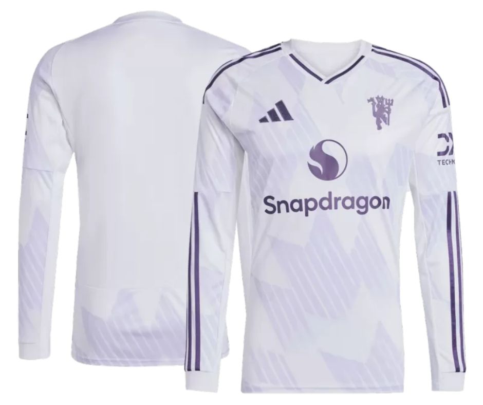 Manchester United 2025/26 Long Sleeve Away Jersey Shirt