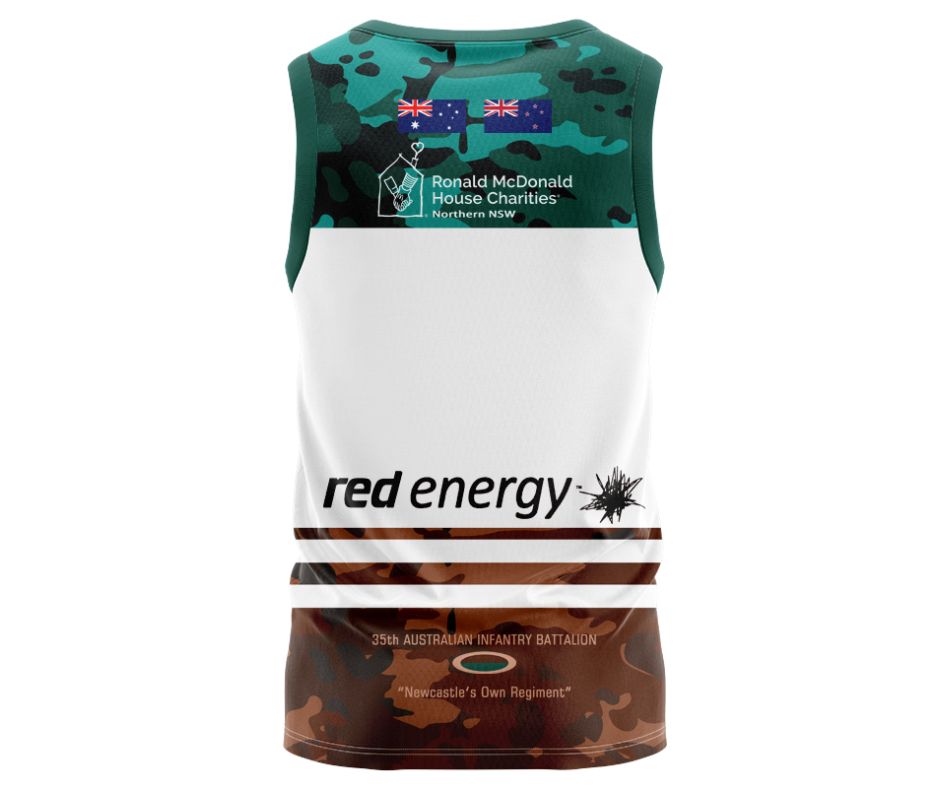 Newcastle Knights 2025 ANZAC Singlet