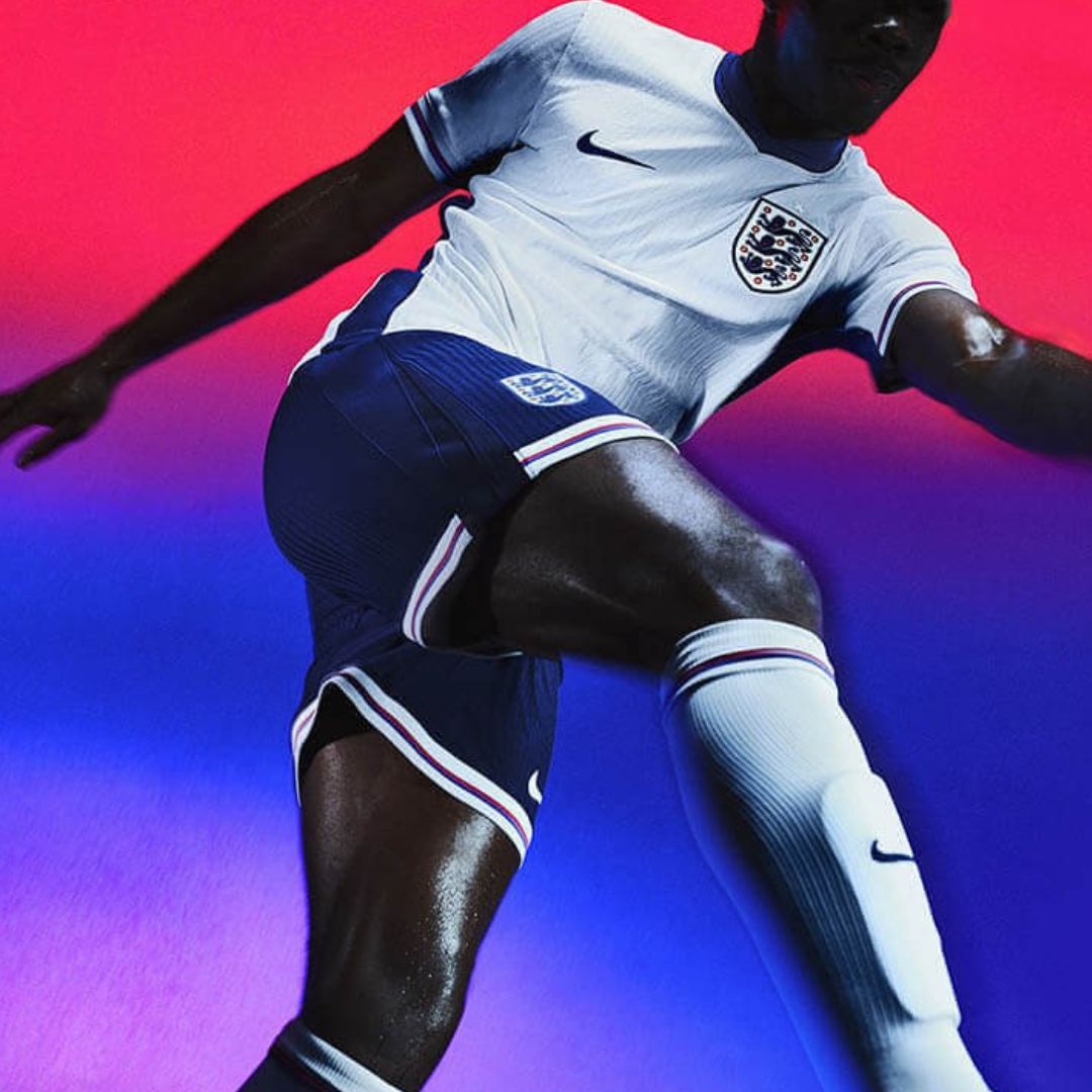 England Soccer Euro 2024 Home Jersey Shirt Kit