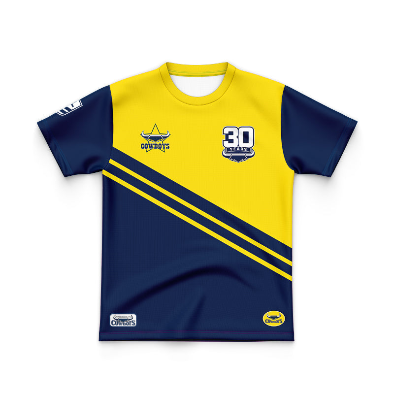 North Queensland Cowboys Kids 30th Anniversary Limited Edition Jersey