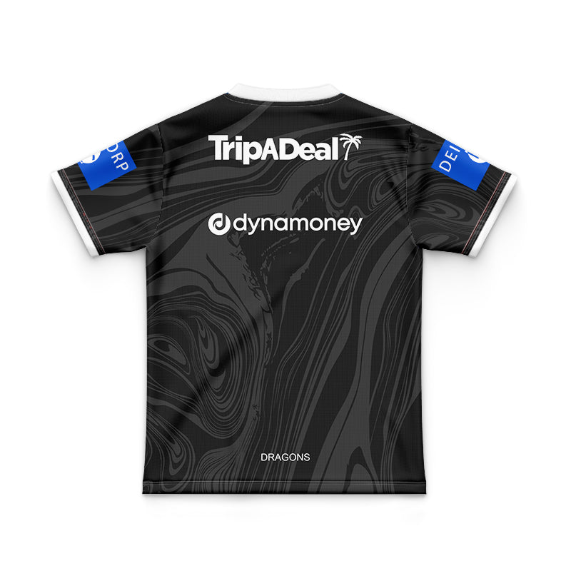 St George Illawarra Dragons 2025 Kids Charcoal Jersey