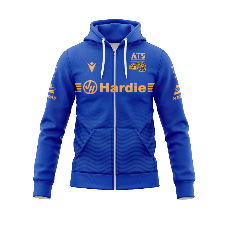 Parramatta Eels 2025 Captains Run Hoodie with Zipper