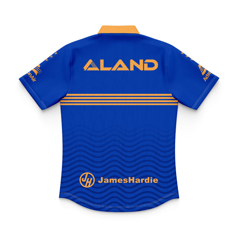 Parramatta Eels 2025 Kids Captains Run Polo Shirt