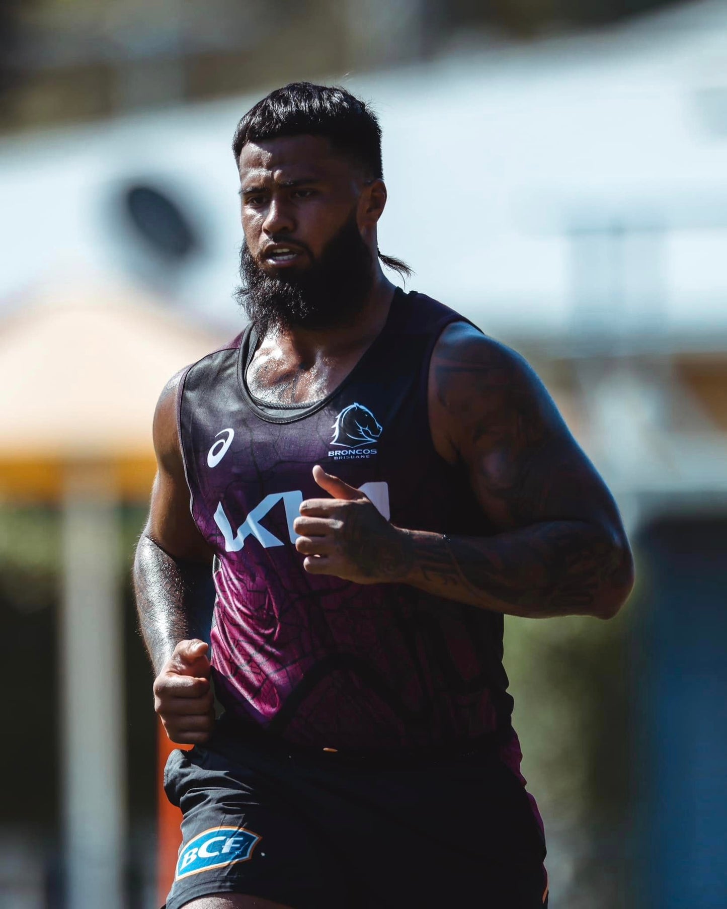 Brisbane Broncos 2025 River City Training Singlet