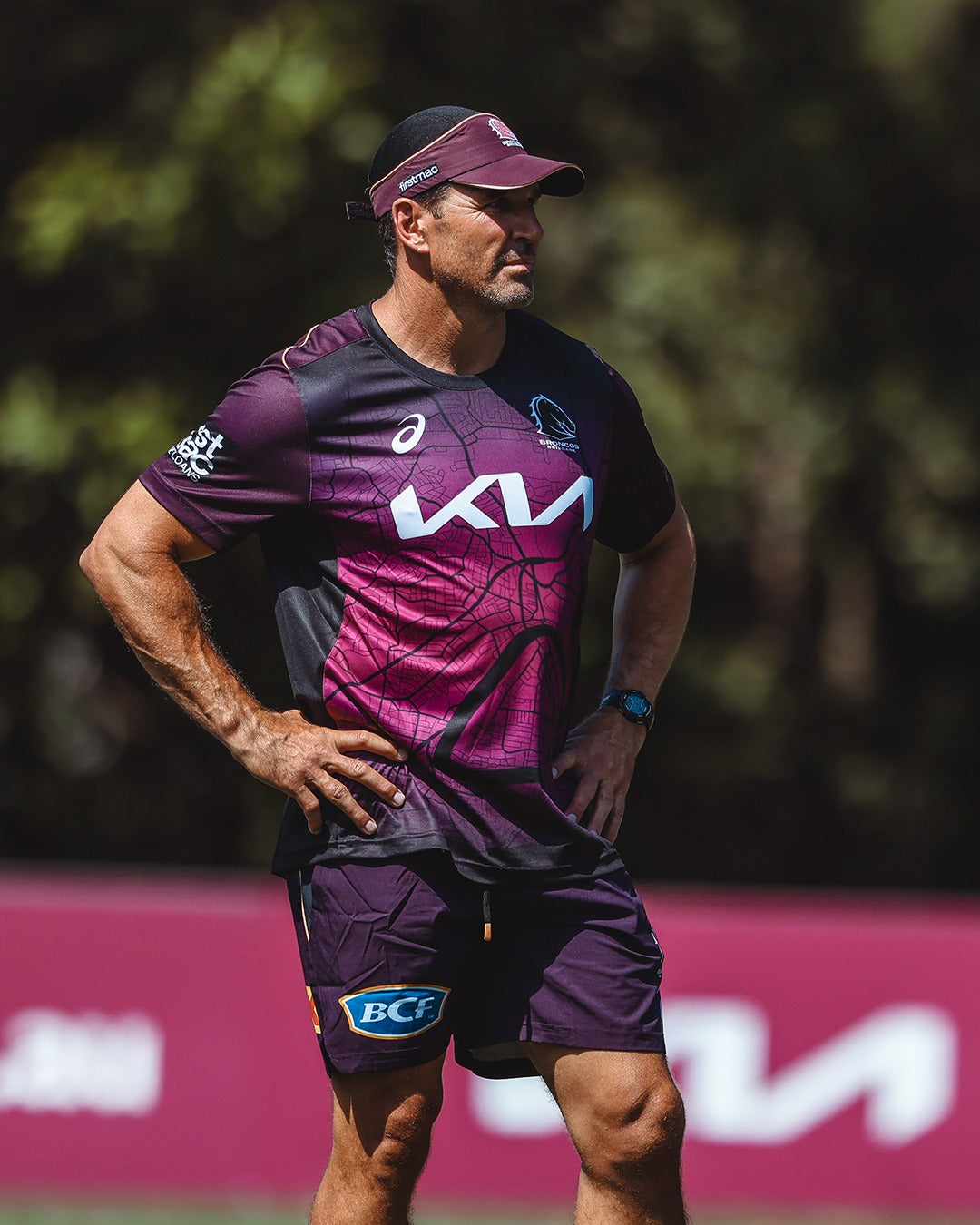 Brisbane Broncos 2025 River City Training Shirt
