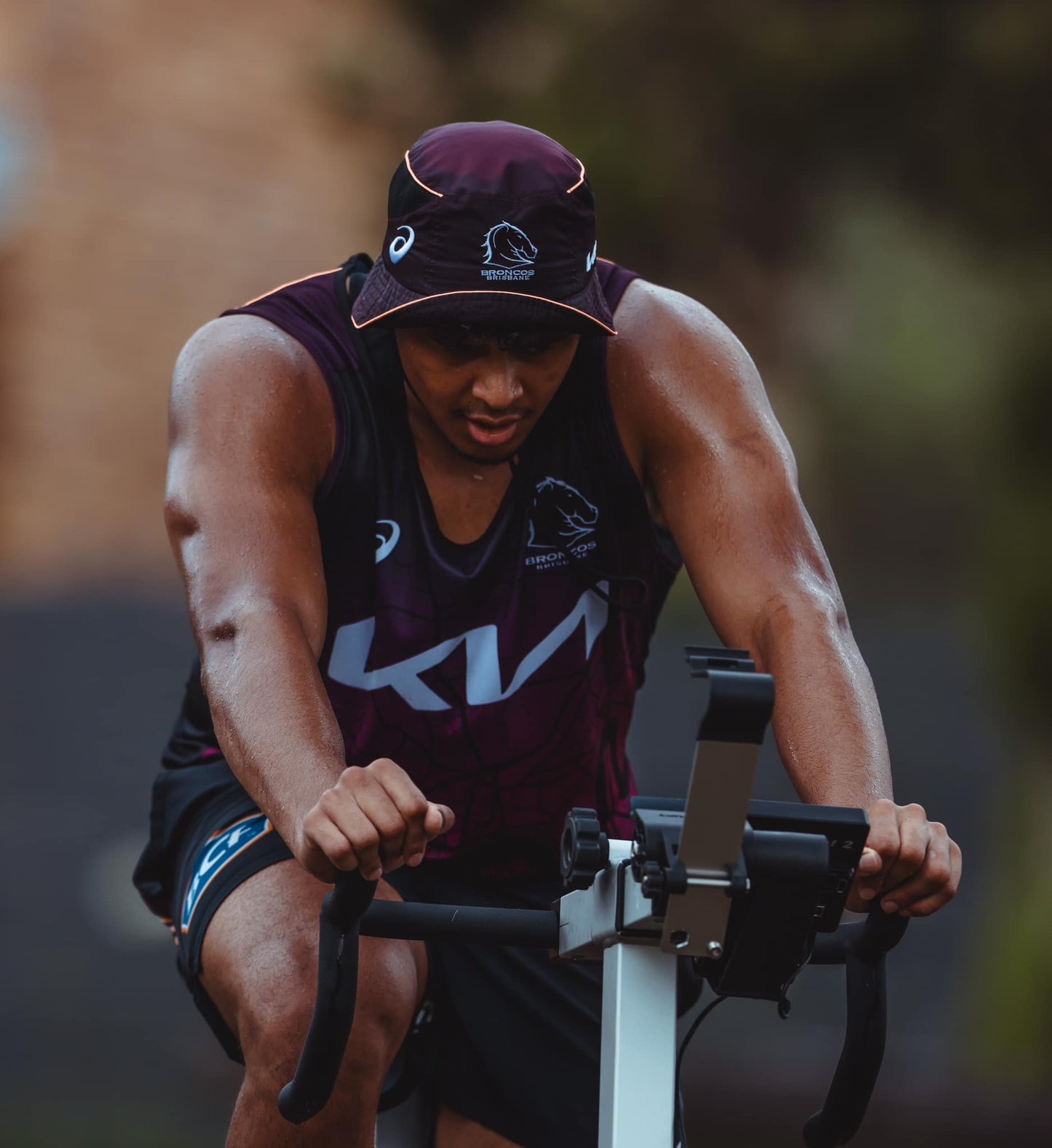 Brisbane Broncos 2025 River City Training Singlet