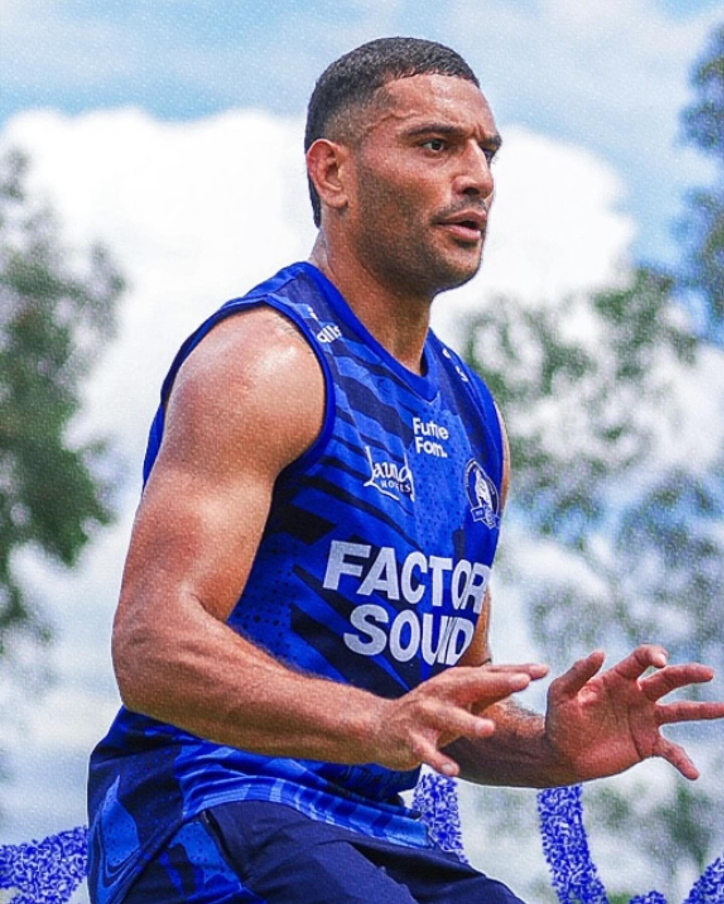 Canterbury Bankstown Bulldogs 2025 Training Singlet